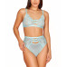 Women’s 2PC Lingerie Set Patterned with Lace, Mesh and Bows Accents