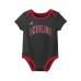 Baby Boys and Girls Chicago Bulls Statement Edition Three-Pack Bodysuit Set