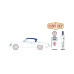 1/64 1954 Studebaker Commander Starliner w/ Gas Pump, Hobby Shop 16