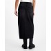 Juniors' Embroidered Denim Midi Skirt
