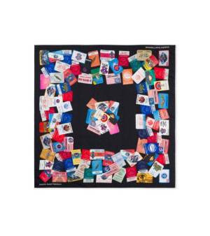 Meghan Fabulous, Grateful Dead Backstage Pass Silk Scarf