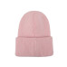 3D Plush Character Head Pink Tall Cuff Beanie
