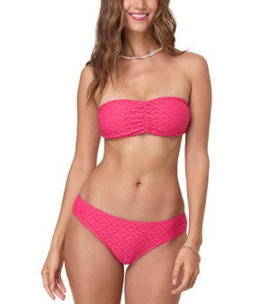 Andie Swim, Andie Women's Pana Pointelle Bandeau Bikini Top & Bikini Bottoms