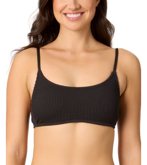 Salt + Cove, Juniors' Ribbed Scoop-Neck Bralette Bikini
