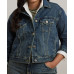 Plus Size Denim Trucker Jacket