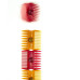 2 in 1 Spinner Fine/Coarse Tooth Texturizing and Grooming Hair Comb
