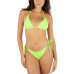 Juniors' Reversible Triangle Bikini Top & Bottoms