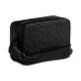 Men's Charter Crossbody in Blackout Signature Leather with Metal Chain