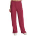 Women's Brushed Rib-Knit Straight-Leg Pants
