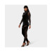 Women's Bebe X Ciara Combo Velour And Mesh Catsuit