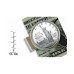 Men's 1986 Statue of Liberty Silver Dollar Sterling Silver Coin Money Clip
