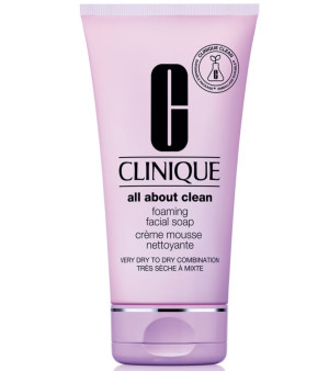 Clinique, All About Clean™ Foaming Face Cleanser with Hyaluronic Acid, 5.0 oz