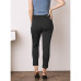 Maternity Alana Relaxed Ponti Black Work Pants - Ankle or Full Length