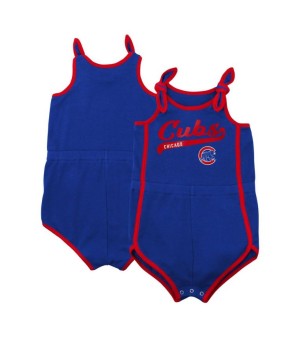 Outerstuff, Toddler Boys and Girls Royal Chicago Cubs Hit and Run Bodysuit