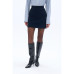 Women's High Waist Mini Knit Skirt