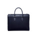 Men's Alpha Leather Trimmed Briefcase