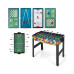 12-in-1 Combo Game Table Set with Foosball Air Hockey Pool Ping Pong Chess Bowling