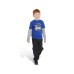 Little and Toddler Boys Graphic Layered Cotton Tee and Pant, 2-Piece Set