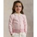 Toddler and Little Girls Gingham Cotton V-Neck Cardigan