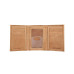 Men's Flag Embossed Leather Trifold Wallet