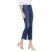 Women's High Rise Raw Step Hem Kick Flare Jeans