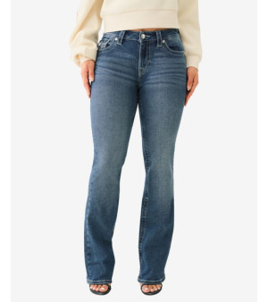 True Religion, Women's Becca Crystal Wing Flap Bootcut Jeans