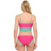 Juniors' Colorblocked Midkini Top & Hipster Bottoms