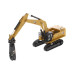 1/87 Caterpillar 395 Next Generation Hydraulic Excavator w/ Hammer & Shear