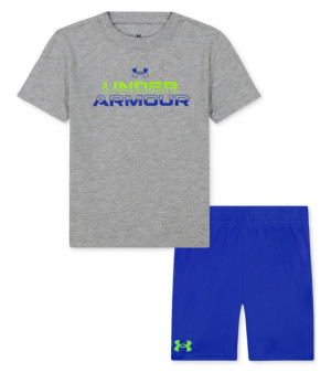 Under Armour, Toddler and Little Boys Logo T-Shirt & Shorts Set