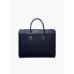 Men's Alpha Leather Trimmed Briefcase