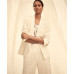 Women's Jacquard One-Button Blazer
