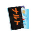 Men's Kanji Name Black Metal Minimalist Card Holder