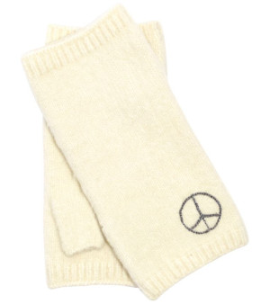 Echo 23, Embroidered Fingerless Gloves