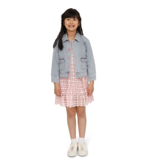 Belle & Bloom, Big Girls Sweet Like Me Denim Jacket