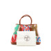 36 Electrique Garden Party Tote Printed Toile and Leather
