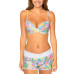 Juniors' Moonshadow Bikini Top & Swim Shorts
