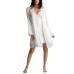 'Mrs' Satin Wrap Bridal Robe, Chemise Nightgown Set