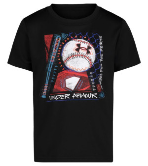 Under Armour, Under Amour Toddler & Little Boys Tech Sketch Baseball Graphic T-Shirt