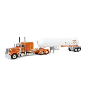 First Gear, 1/64 Peterbilt 389 63in Sleeper w/ Mississippi Tanker Roark Trucking DCP