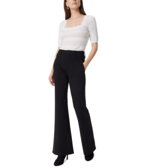 Sam Edelman, Women's Bay Flare-Leg Contour-Ponte Pants
