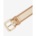 Edge-Stitch-Trim Pant Belt