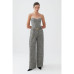 Women's Belted High Waist Pants