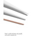 Detail Set with Pintail Comb, Edge Brush, and Teasing Brush, 3 Piece