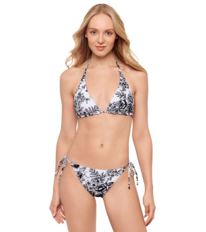 Salt + Cove, Juniors' Reversible Triangle Bikini Top & Side-Tie Bottoms