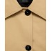 Women's Buttoned Cotton Parka Coat