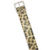 Animal Print Panel Belt