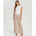 Maternity Lyocell Wide Leg Warren Trousers