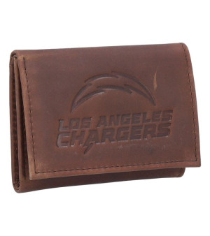 Evergreen Enterprises, Men's Los Angeles Chargers Leather Team Tri-Fold Wallet