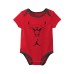 Baby Boys and Girls Chicago Bulls Statement Edition Three-Pack Bodysuit Set