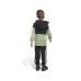 Little and Toddler Boys Hooded Mix Jacket and Jogger, 2-Piece Set